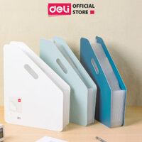 [VPP DELI] Cặp Tài Liệu Mở Rộng 13 Ngăn A4 Deli Thu Gọn Giá Đựng Giấy Tờ Lưu Trữ Hồ Sơ Chống Nước Nhỏ Gọn Tiện Lợi