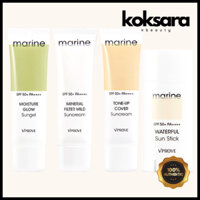 Vprove Marine Sun Gel, Sun Cream, Sun Stick 4types