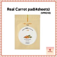 [Vprove] Miếng đệm cà rốt thật (4 tờ) / thuần chay