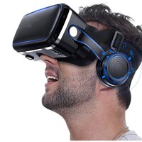 VR Headset,Virtual Reality Headset,3D Glasses for Movies, Video,Games - VirtuReality Glasses VR Goggles for iPhone, Android and Other Phones