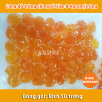 [VSATTP] 50 Lòng đỏ trứng muối Size 8-9gram/trứng