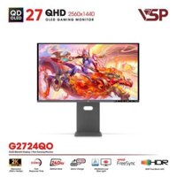 VSP QD-OLED Ai gaming Vision Pro G2724QO (27", 2K, 240Hz, 0.03ms) - Màu bạc