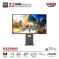 VSP QD-OLED Ai gaming Vision Pro G3224UO (32", 4K, 240Hz, 0.03ms) - Màu bạc