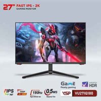 VSP VU271Q180  Màn hình gaming 27 inch 2K màn hình chuẩn đồ họa giá tốt