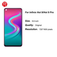 Vt 100% Đã thử nghiệm cho Infinix X655 Hot 9 Màn hình LCD Bộ số hóa màn hình cảm ứng cho Spark 5 CD6 Camon 15Phụ tùng thay thế