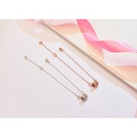 [VT02] Lắc tay nữ s925 hình tròn đính đá lấp lánh sang trọng