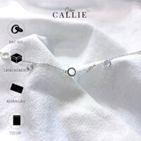 VT79 - Lắc tay bạc Callie Silver đá rơi