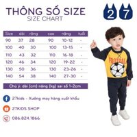 VT9 Áo bé trai 27KIDS áo thun cho bé in hình vui nhộn chất cotton hàng xuất Âu Mỹ 4 2