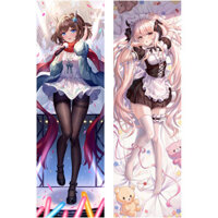 Vtuber Kano Dakimakura Gối Hermit Ôm Body Ốp Lưng Manga Tùy Chỉnh Đệm 50 * 150cm