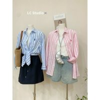 |V.TWO- STORE| SƠ MI SỌC NGỰA 0608