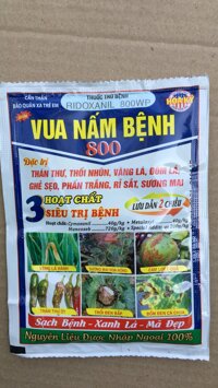 VUA Nấm Bệnh Thán thư thối nhũn vàng lá Đốm lá ghẻ sẹo phấn trắng rỉ sắt sương mai gói 26g