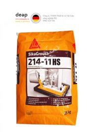 Vữa rót gốc xi măng Sika Grout 214-11 HS DEEP30 www.yeuhangduc.vn sẵn sàng cho bạn