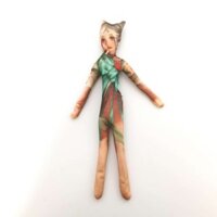 Vua Trừu Tượng Búp Bê Vinh Quang Trừu Tượng Ngộ nghĩnh Giả Quà Tặng Hai Chiều Đồ Trang Trí Tay Con Rối Tích Hợp Bộ Xương 401K