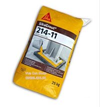 Vữa tự chảy – Không co ngót Sika Grout 214-11 (Chống thấm cổ ống xuyên sàn) (25kg)