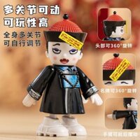 Vui nhộn quanh co Clockwork Little Zombie Walking Swinging Tricky Doll Cartoon Halloween Scary Tricky Toy 9.2