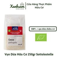 Vụn Dừa Hữu Cơ 250g Sottolestelle - XanhSam Organic