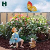 Vườn Cổ Tích Tượng Điêu Khắc Trang Trí Ngoài Trời Cho Chậu Hoa Ao Sân Phòng Khách Bên Ngoài Vườn Quà Tặng