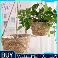 Vườn Treo Chậu Trồng Cây Macrame Giỏ Chứa Đồ Đay Dây Dệt Trong Nhà Ngoài Trời Chậu Hoa Giá Đỡ