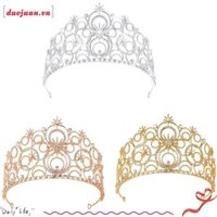 Vương miện công chúa DUOJUAN, Vương miện bong bóng pha lê giọt nước, Đạo cụ đóng vai Phụ kiện quần áo thanh lịch Phụ kiện đầu nữ Trang trí cho nữ