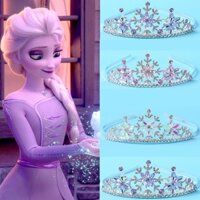 Vương miện công chúa Frozen Elsa, vương miện công chúa nữ, băng đô cao cấp, sang trọng nhẹ nhàng, ngọt ngào, vẻ ngoài cao cấp.