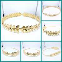 Vương miện lá vàng / Mũ đội đầu / Vòng nguyệt quế / Băng đô cho thần Hy Lạp / La Mã / Nữ thần / Bohemian