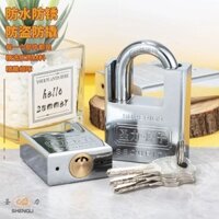 Vuông Nguyên Tử Lưỡi Liềm Túi Chìa Khóa Chùm Chìa Khóa Chrome-Plated Lưỡi Liềm Lõi Đồng Khóa Dày Dày