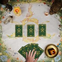 Vuông Tarot Khăn Trải Bàn Altar Vải Tấm Thảm 25.2x25.2 Inch Gothic Nghi Thức Tinh Thần Vuông Bao Bói Toán Thảm Bướm Họa Tiết Rắn Hoa Cho Thánh Trải teaimvn