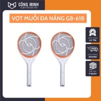 Vượt muỗi cao cấp G8-618 đa năng tích điện tốt, Đèn bắt muỗi chính hãng bảo hành 12 tháng