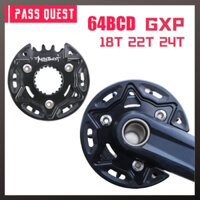 Vượt qua nhiệm vụ choGXP 64BCD ForSRAM / Shimano Gắn trực tiếp Crank Street Guard Hiệu suất xe đạp BMX Đĩa đặc biệt Răng dương và âm Răng hẹp rộng XX1 XO1