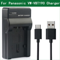 Vw-vbt190, VW VBT190 VW-VBT380, Bộ sạc Micro USB cho Panasonic HC-V757 HC-V760 HC-V770 HC-V777 HC-W858 HC-W850