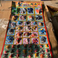 Vỷ 50 con Pokemon rút thăm trúng thưởng (120 tem)