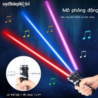 ❈▼vyrhsefs_aThanh kiếm lazer Star Wars Ánh sáng đồ chơi phát đèn flash huỳnh quang cho trẻ em-RPMN