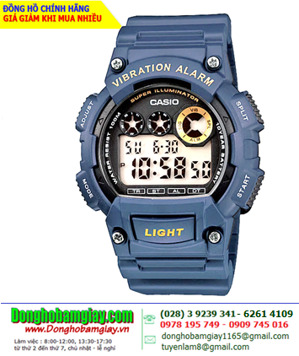 Đồng hồ nam Casio W-735H - màu 1AVDF, 2AVDF, 8AVDF, 5AVDF, 8A2VDF
