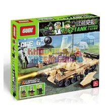 Lego xe tăng chiến Đấu Gudi 600019A!