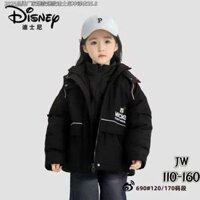W690 - Áo khoác phao Disney lót nỉ cho bé size 110-160