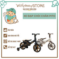 W8109 Xe Tập Đi PITO TOBÉ 3 IN 1 Đa Năng Chòi Chân Tập Đạp Xe 4 Bánh Tháo Lắp Linh Hoạt An Toàn Hỗ Trợ Vận Động Cho Trẻ