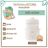 W9120 TOBE Nồi Cháo KOMI Dung Tích 1 Lít Bình Bảo Hành 12 Tháng An Toàn Cho Bé