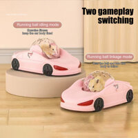 Wa _ Hamster Chạy Bóng Hamster Tập Luyện Quả Cầu 360 Độ Xem Hamster Bánh Xe Tập Thể Dục Im Lặng Chạy Bóng Đồ Chơi Cho Thú Cưng Nhỏ Bóng Trong Suốt Xe Thể Dục Cho Hamster