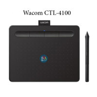 Wacom CTL 4100 6×3.7 inch, 4096 lực nhấn và Máy tính bảng vẽ điện tử không dây Wacom CTL4100WL