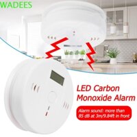 Wadees Thiết Bị Báo Động Khí gas Không Dây Có Đèn led Phát Hiện Khói