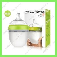 [Wadly1314] Comotomo Bao Nhiêu Bình Sữa Cho Bé Sơ Sinh Silicone Bình Cho Bé Trẻ Em cai sữa Chống đầy hơi Sữa mẹ chống sốc Cảm giác thật Bình sữa mẹ Bionic cho bé