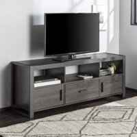 Walker Edison WE Furniture, TV Stand, Charcoal, 60 Inch