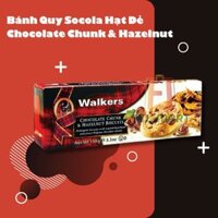 Walkers – Bánh Quy Socola Hạt Dẻ Chocolate Chunk & Hazelnut – 150g