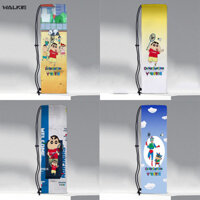 Walkie Animie Crayon Shin-Chan Túi Vợt Cầu Lông Di Động Vợt Tennis Bảo Vệ Dây Rút Túi Đựng Nhung Thời Trang Túi Bảo Quản Phụ Kiện Thể Thao Ngoài Trời