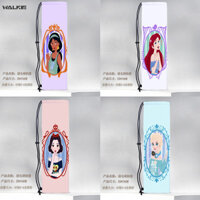 Walkie Animie Di Động Cầu Lông Vợt Túi Tennis Bảo Vệ Dây Rút Túi Nhung Thời Trang Túi Bảo Quản Phụ Kiện Thể Thao Ngoài Trời