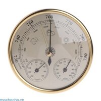 Wall Mounted Household Barometer  Hygrometer Weather Station Hanging