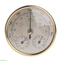 Wall Mounted Household Barometer  Hygrometer Weather Station Hanging