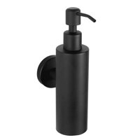 Wall Mounted Soap Dispenser Bathroom Shampoo Lotion Container Holder Square - Wall Mounted Round