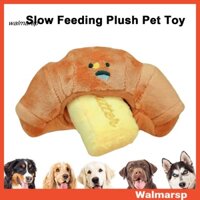 Walmarsp Sang Trọng Croissant Đồ Chơi Cho Chó Squeaky Bánh Mì Chó Nhai Đồ Chơi Có Âm Thanh Nhăn Tương Tác Con Chó Con Snuffle Đồ Chơi Cho Chó Nhỏ Vừa
