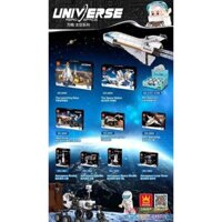 WANGE 2851  XE THÁM HIỂM KHÔNG GIAN bộ đồ chơi xếp lắp ráp ghép mô hình Space SPACE DISCOVERY CAR 249 khối